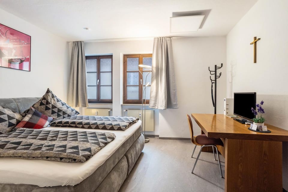 Property building, Living room, Bedroom
