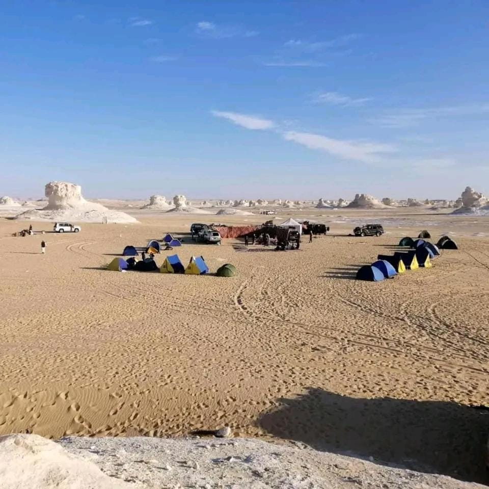 Tours of the White Desert Campground/ 
RV Resort in Egypt