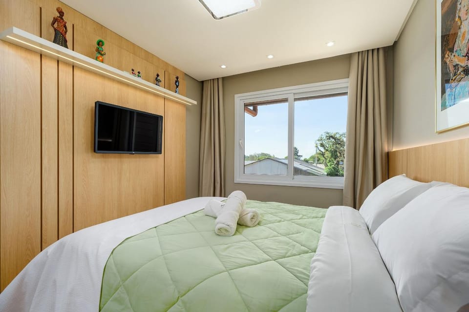 Apto The Garden prox Super Carros by Achei Gramado Apartment in Canela