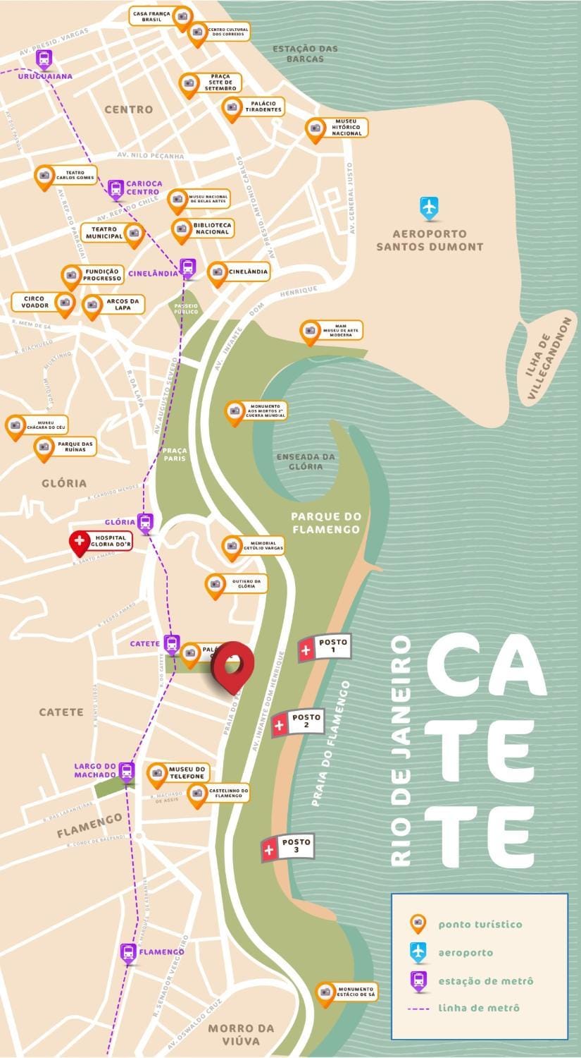 Recém-reformado, 2 min da praia, ar split Apartment in Rio de Janeiro
