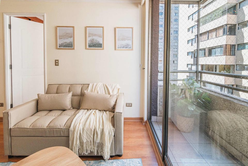 HOM I Ubicacion centrica metro cerca WiFi Apartment in Santiago