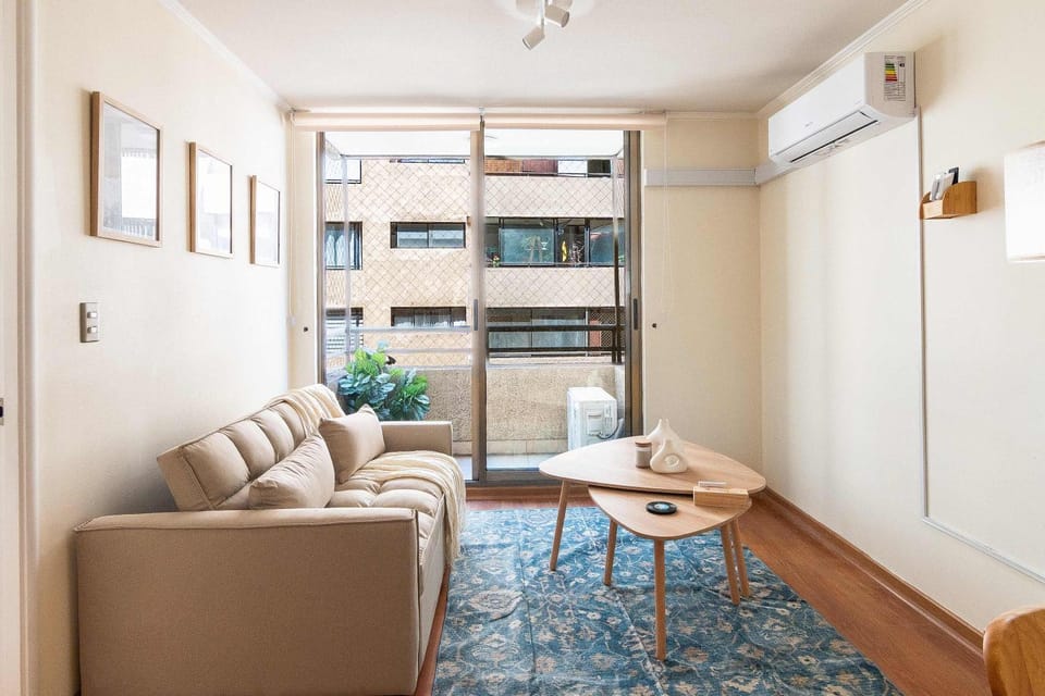 HOM I Ubicacion centrica metro cerca WiFi Apartment in Santiago