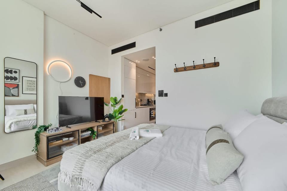 Modern Studio at Binghatti Azure In Heart of JVC Apartment in Dubai