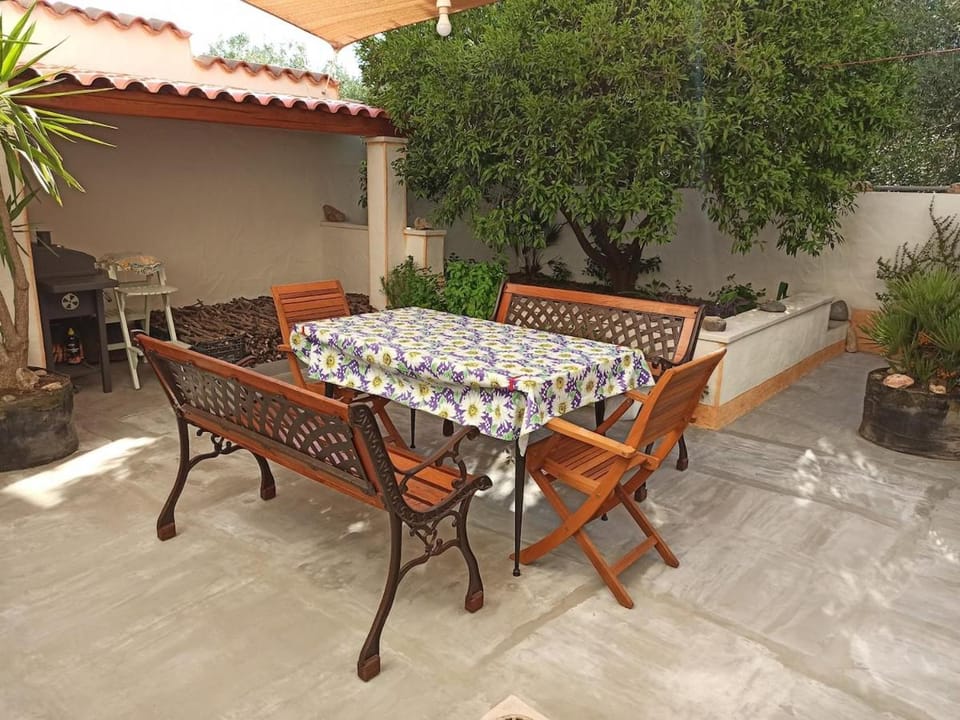 Property building, Patio