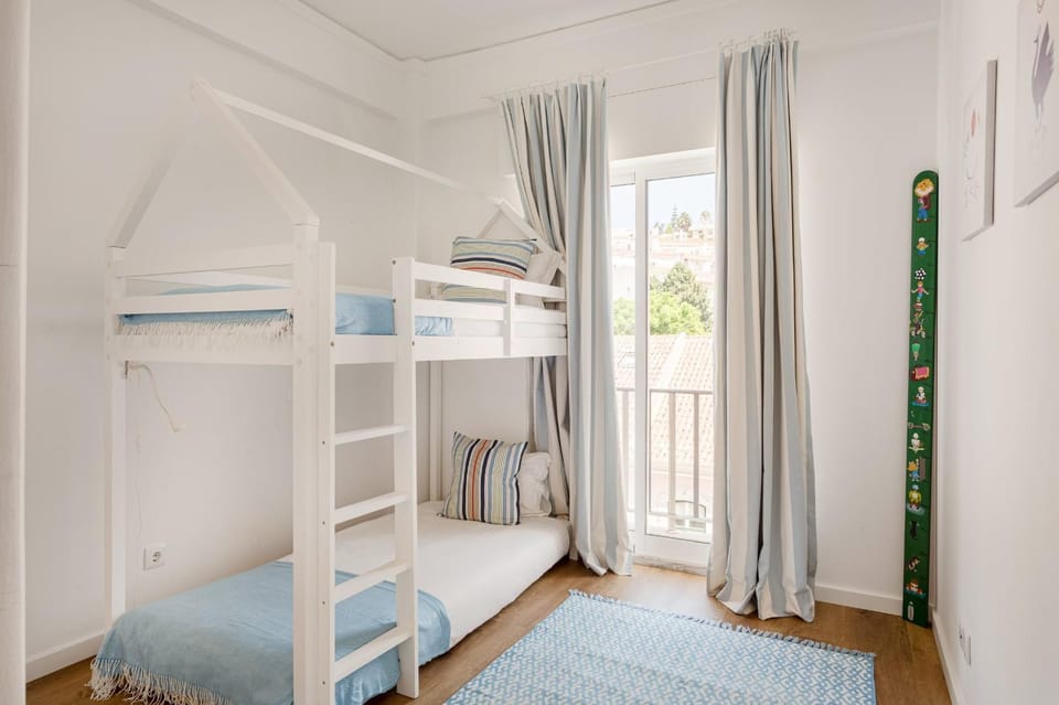 Seaside Family Stays | Walk to the Beach, Caxias Apartment in Lisbon District