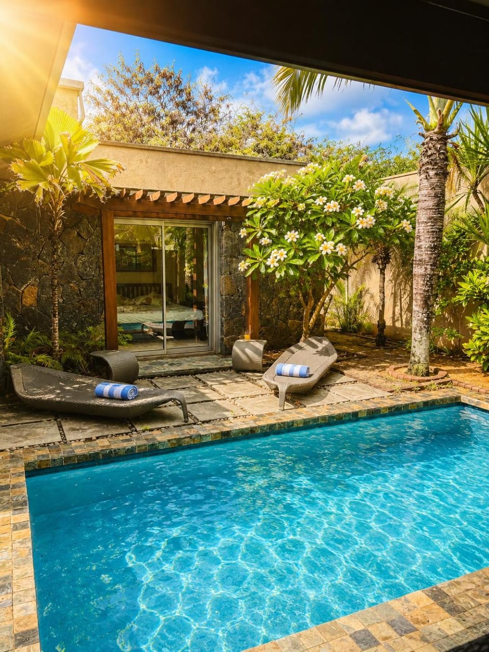 Garden, Swimming pool