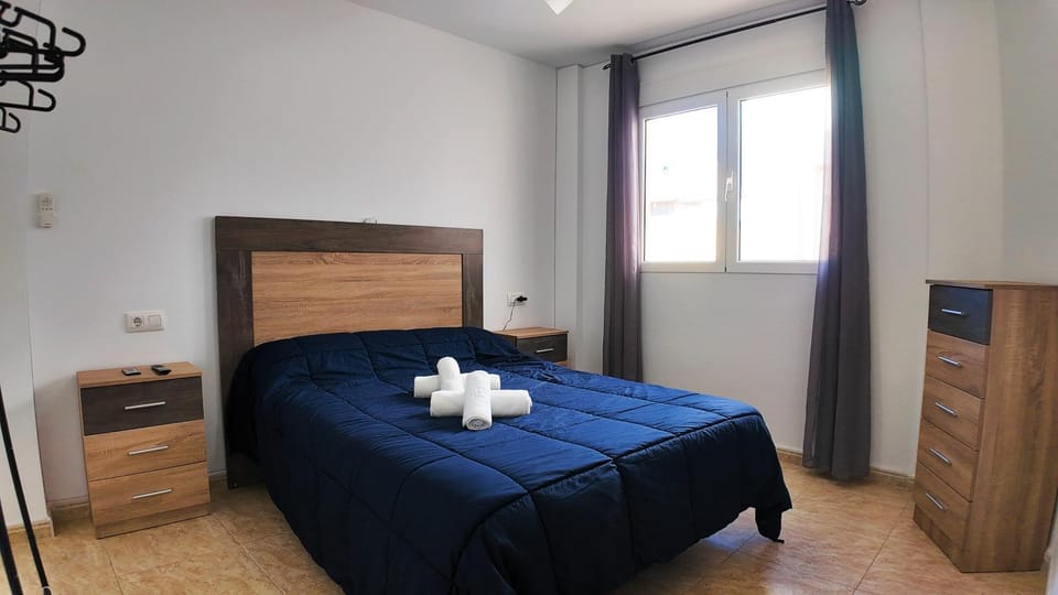 Bed, Photo of the whole room, Bedroom, towels, wardrobe
