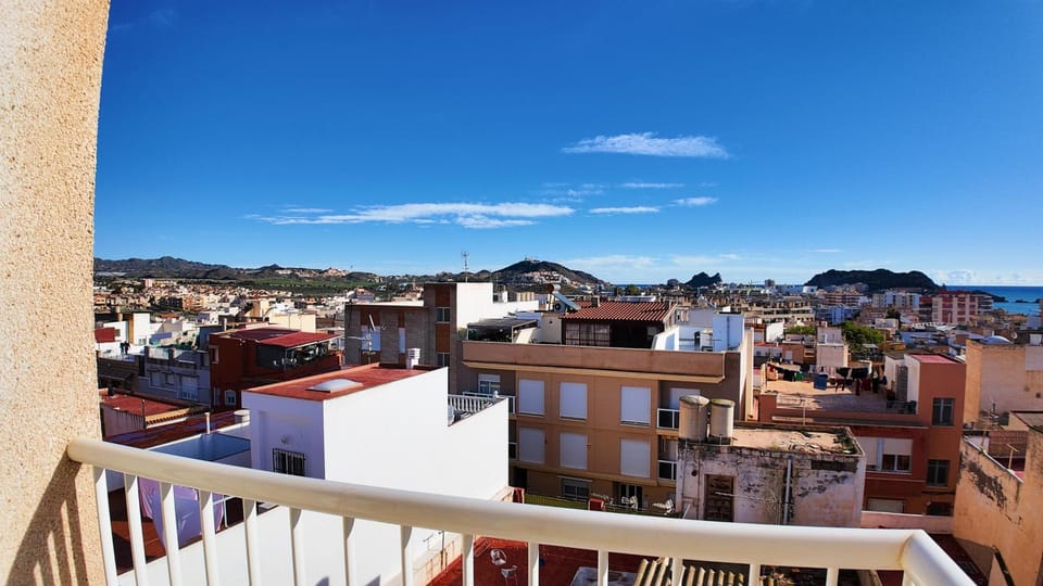 Property building, Nearby landmark, Day, Natural landscape, View (from property/room), Balcony/Terrace, City view, Mountain view, Sea view