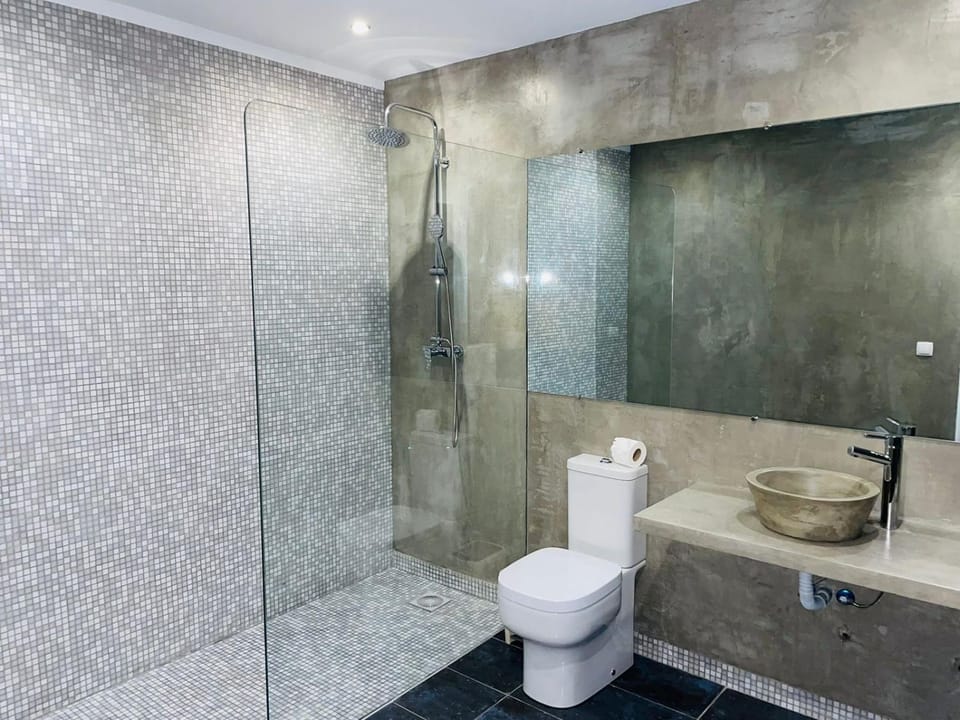Shower, Toilet, Bathroom, towels