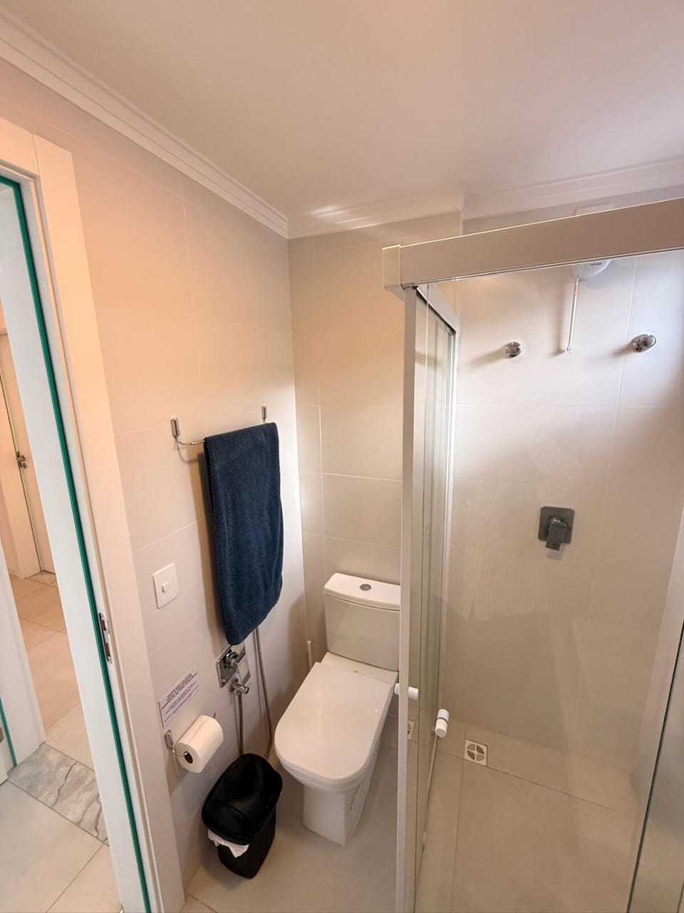 Shower, Toilet, Bathroom, bidet, towels