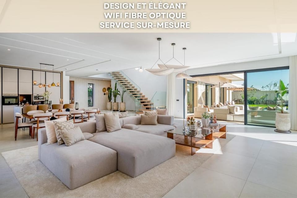 Villa Lilas-Luxe Pool, Steam Room & Gym Villa in Marrakesh-Safi