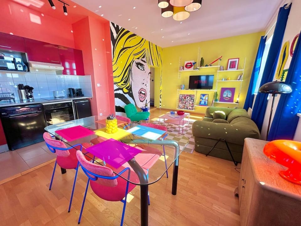 La Belle Breisach - Pop et Arty - Near Colmar Apartment in Grand Est