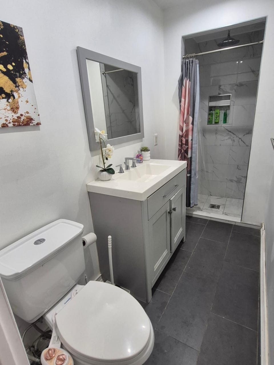 Shower, Toilet, Bathroom, towels
