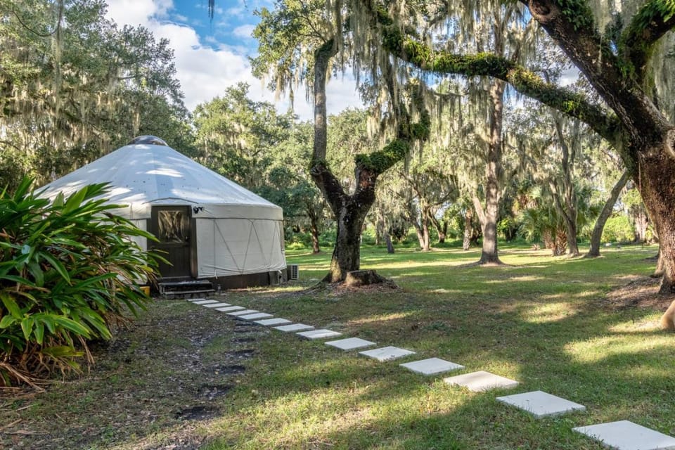 Florida Yurt Escape Nature and Comfort Luxury tent in Poinciana
