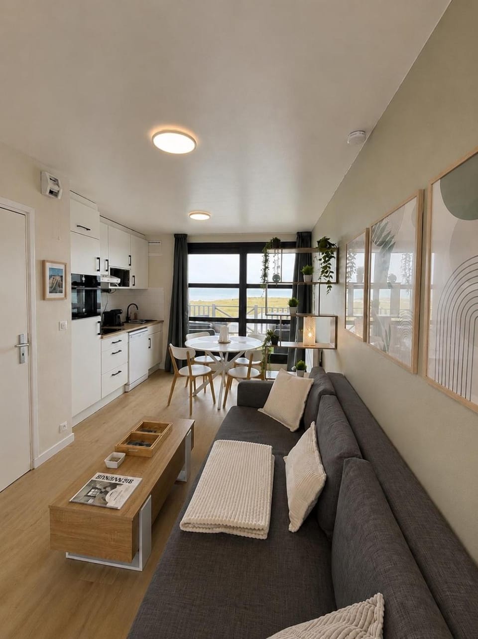 Living room, Seating area, Dining area