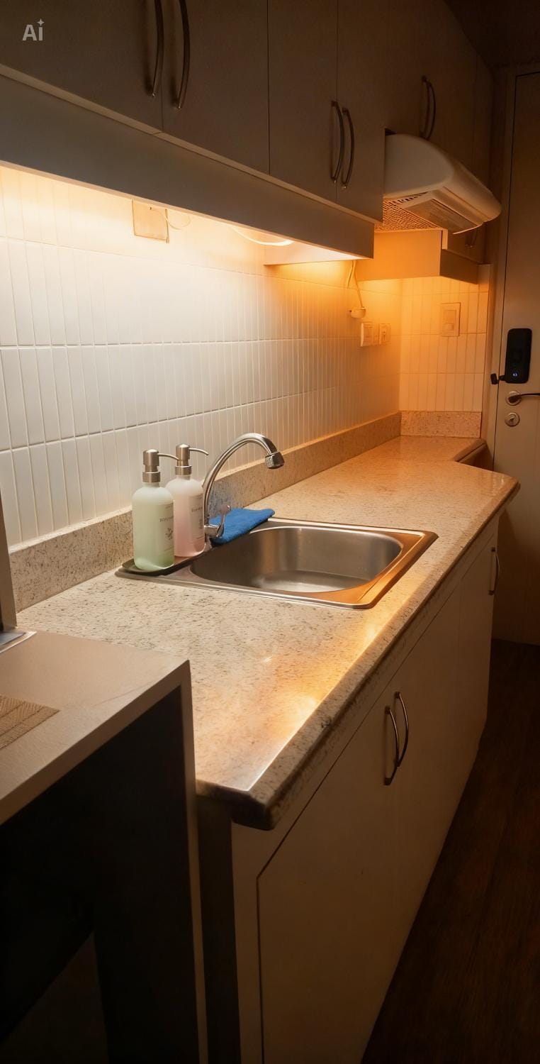Kitchen or kitchenette