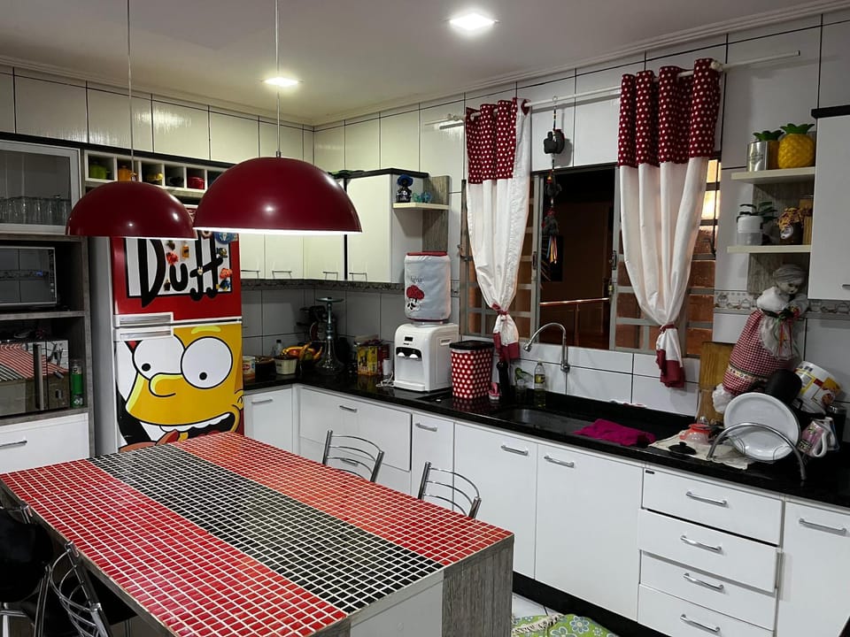 Kitchen or kitchenette, Dining area, oven, pet friendly, stove, toaster