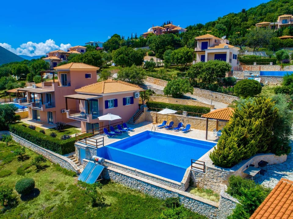 Property building, Pool view, Swimming pool
