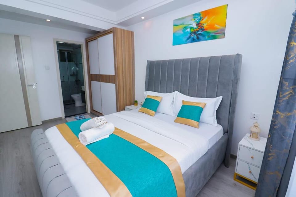 serene stays apartment with fully equipped gym , swimming pool ,private parking space and amazing scenic views Apartment in Nairobi County