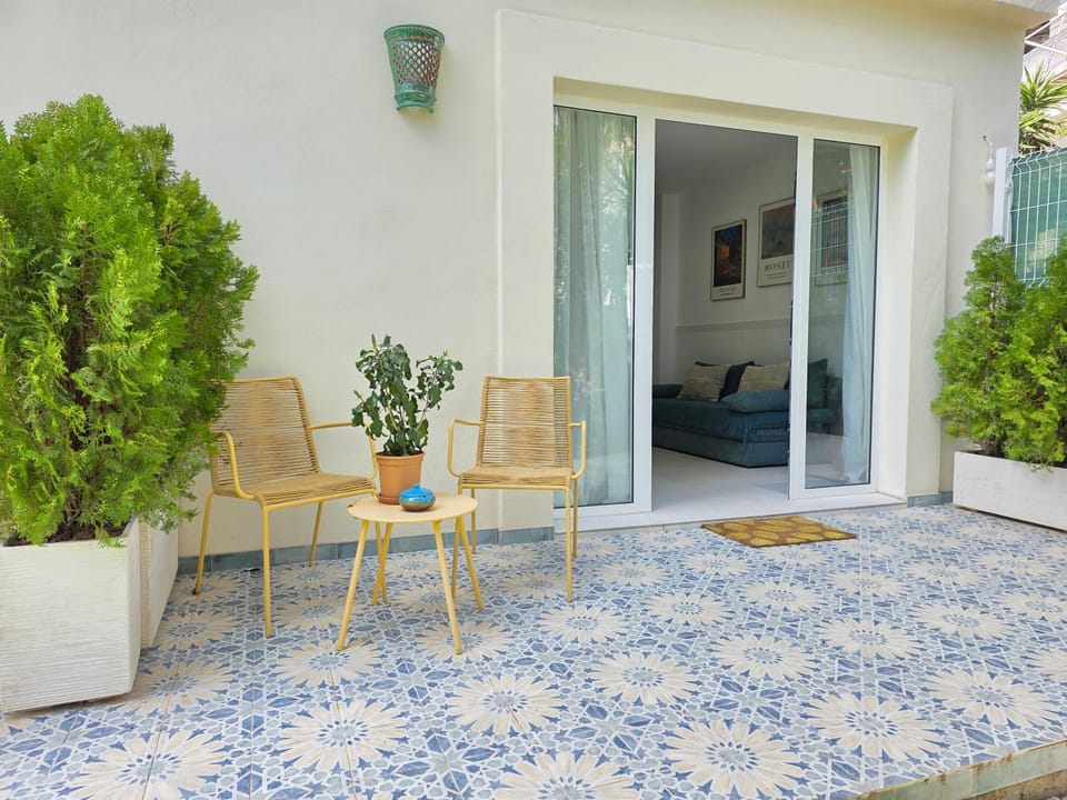 Garden, Balcony/Terrace, Balcony/Terrace, Seating area, sunbed
