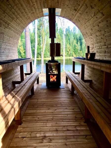 Natural landscape, Sauna