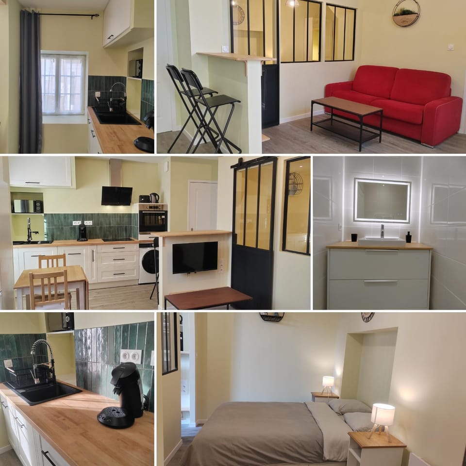 L'Atelier ,Calme, parking, centre Gémozac Apartment in Nouvelle-Aquitaine