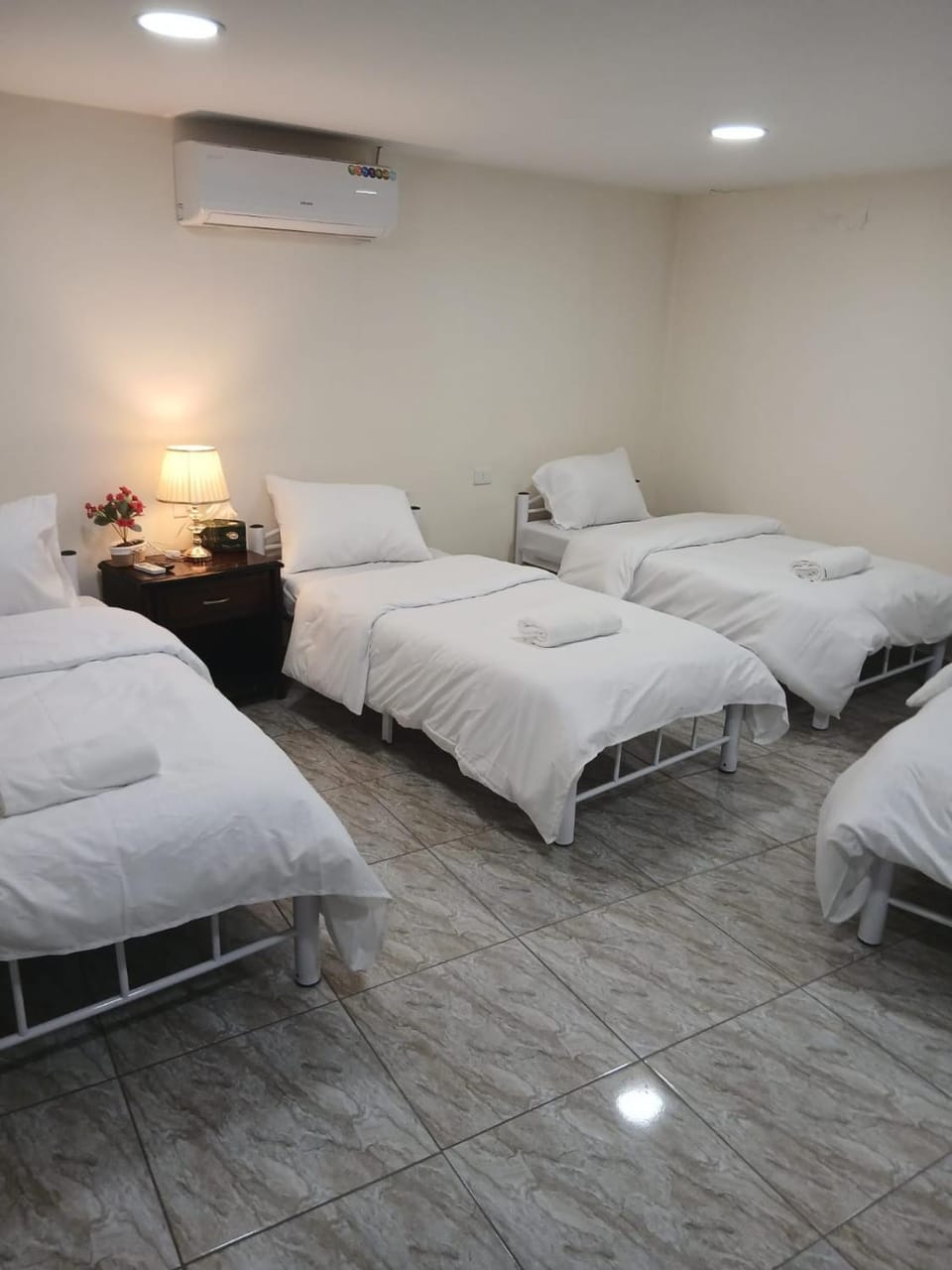Photo of the whole room, Bedroom, air conditioner