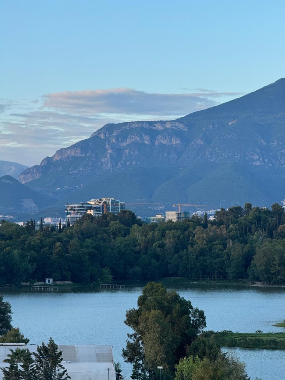 Natural landscape, Lake view, Mountain view