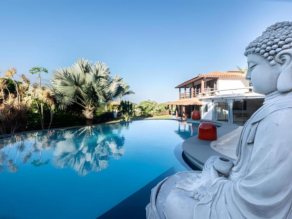 Property building, Day, Natural landscape, Pool view, Swimming pool