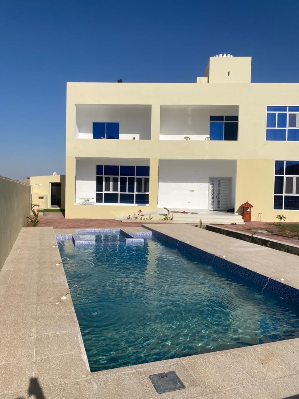 Property building, Pool view