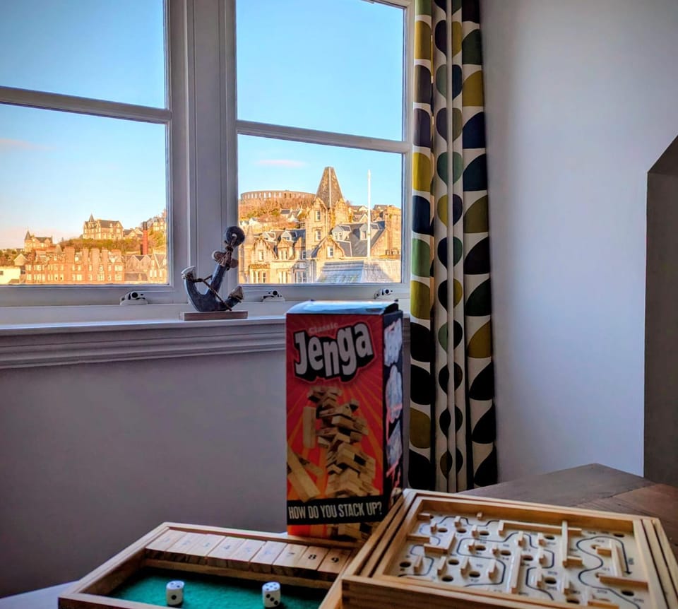 Living room, City view