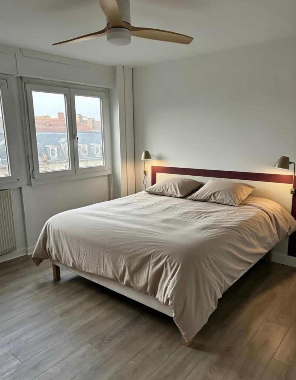 Appartement Porte Jeune - 3 Chambres Balcon Fibre Netflix Apartment in Mulhouse