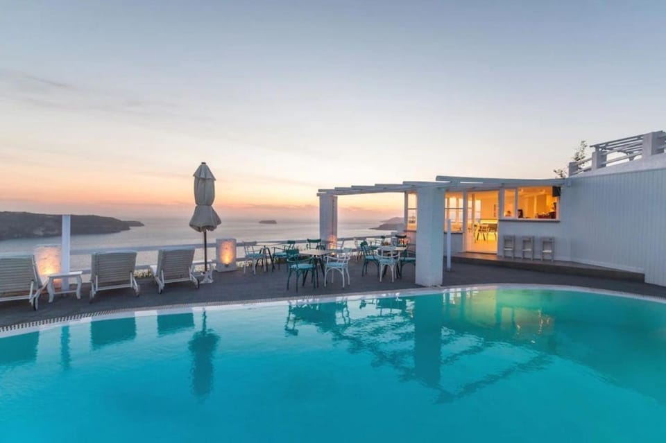 Sea view, Swimming pool, Sunset, sunbed