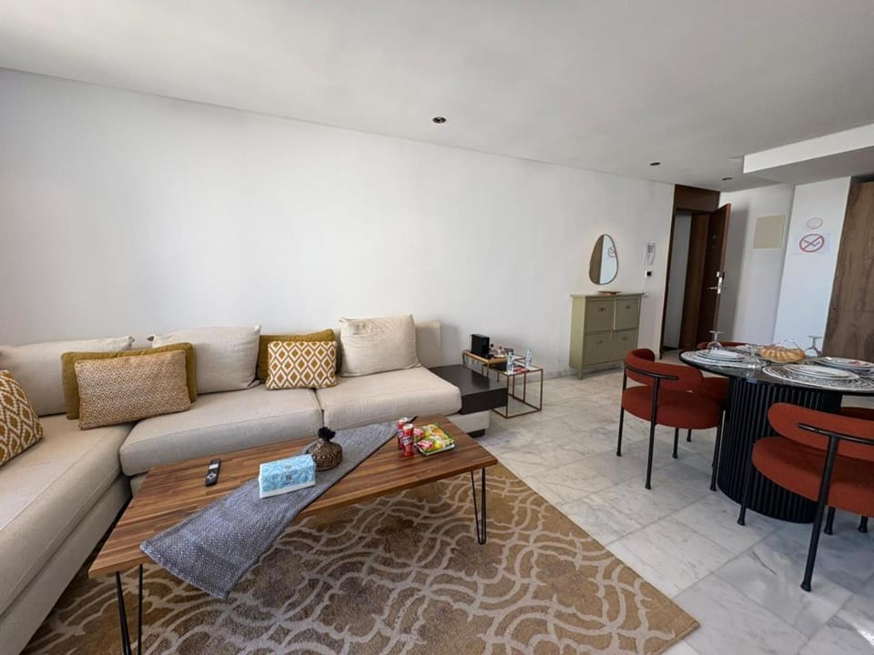 Cosy Studio at B-Living Casa Port Ideal for Business & City Trips with Open View Heart Of Casablanca Apartment in Casablanca