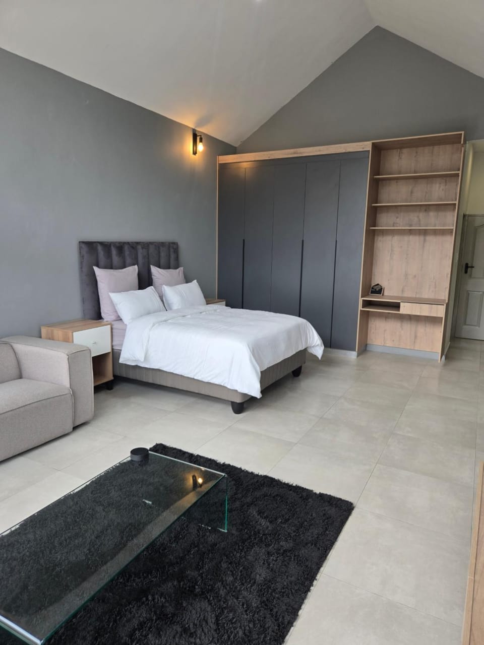 Bed, Bedroom, wardrobe