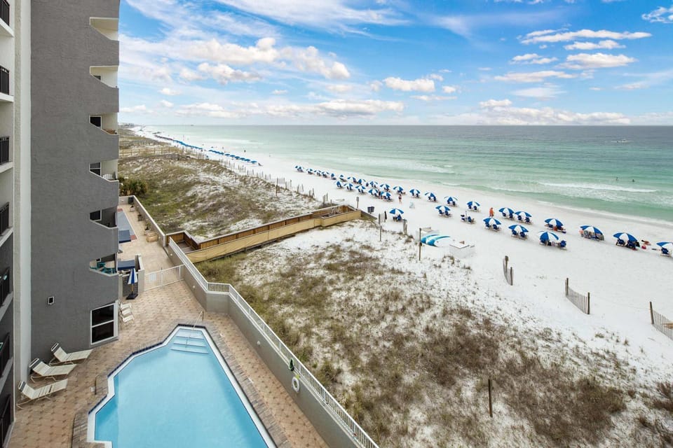 Island Echos 5M Gulf front condo House in Okaloosa Island