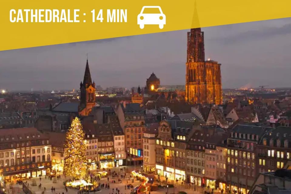 Grand appart Moderne & Cosy - Centre - Strasbnb Apartment in Strasbourg