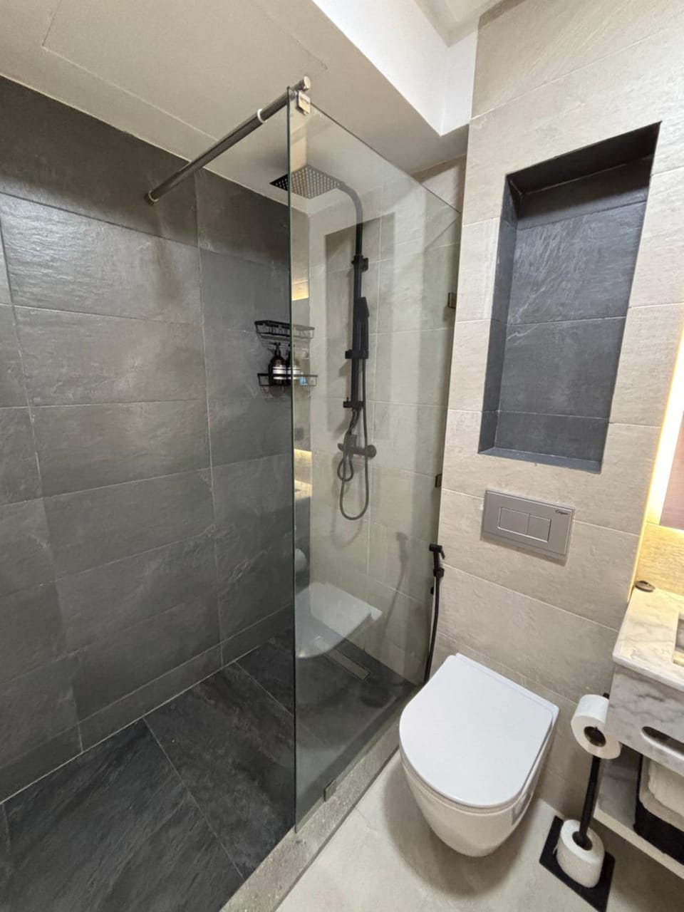 Shower, Toilet, Bathroom