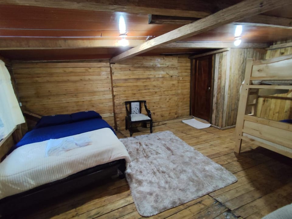 Bed, Photo of the whole room, Bedroom, bunk bed, wardrobe
