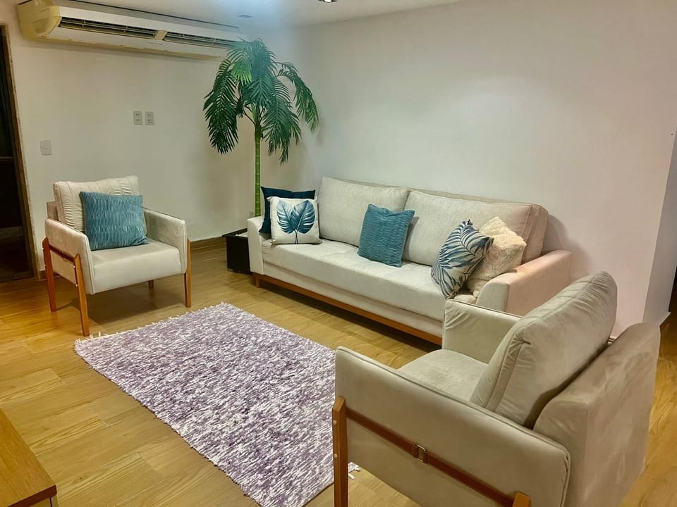 Living room, air conditioner