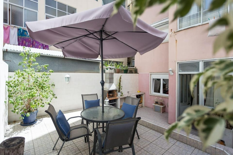 Property building, Garden view