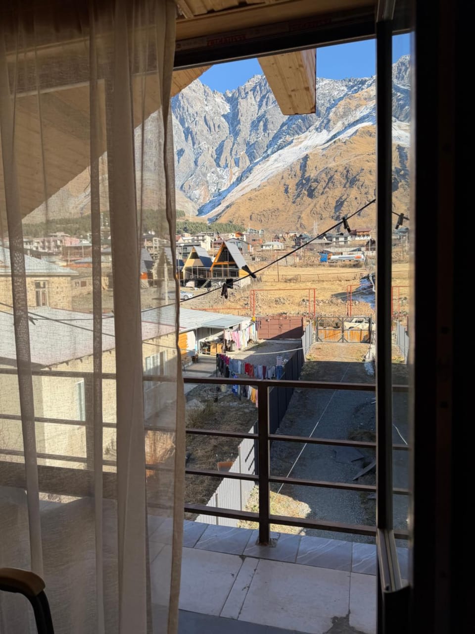 Day, Natural landscape, View (from property/room), Balcony/Terrace, Mountain view