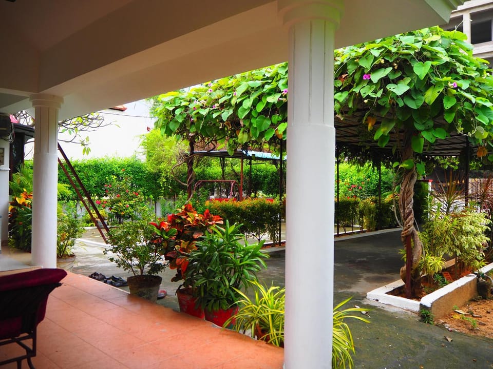 Property building, Spring, Garden, Garden, Garden view
