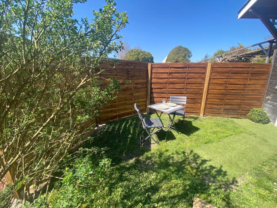 Spring, Garden, Dining area, Garden view