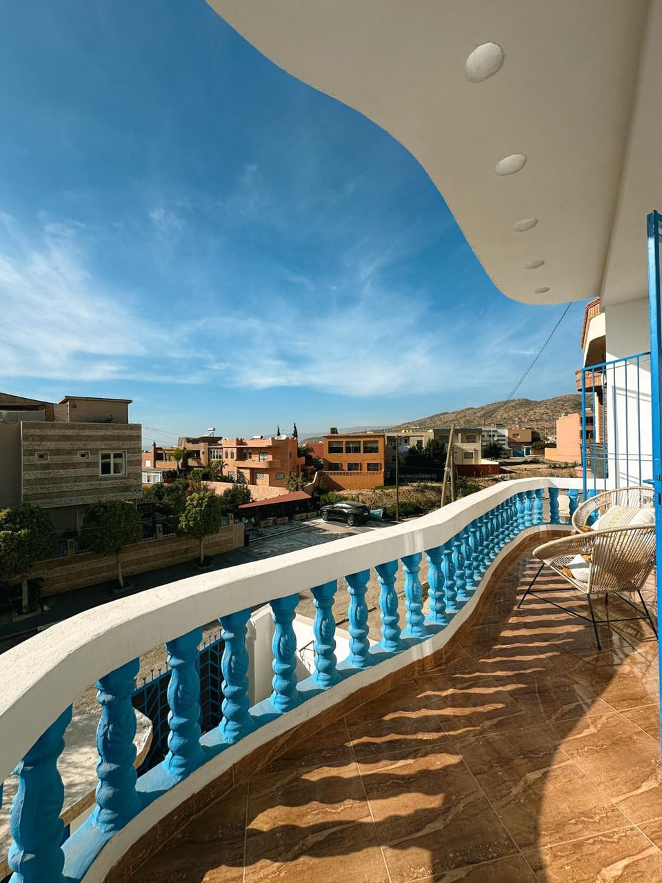 View (from property/room), Balcony/Terrace, Bedroom