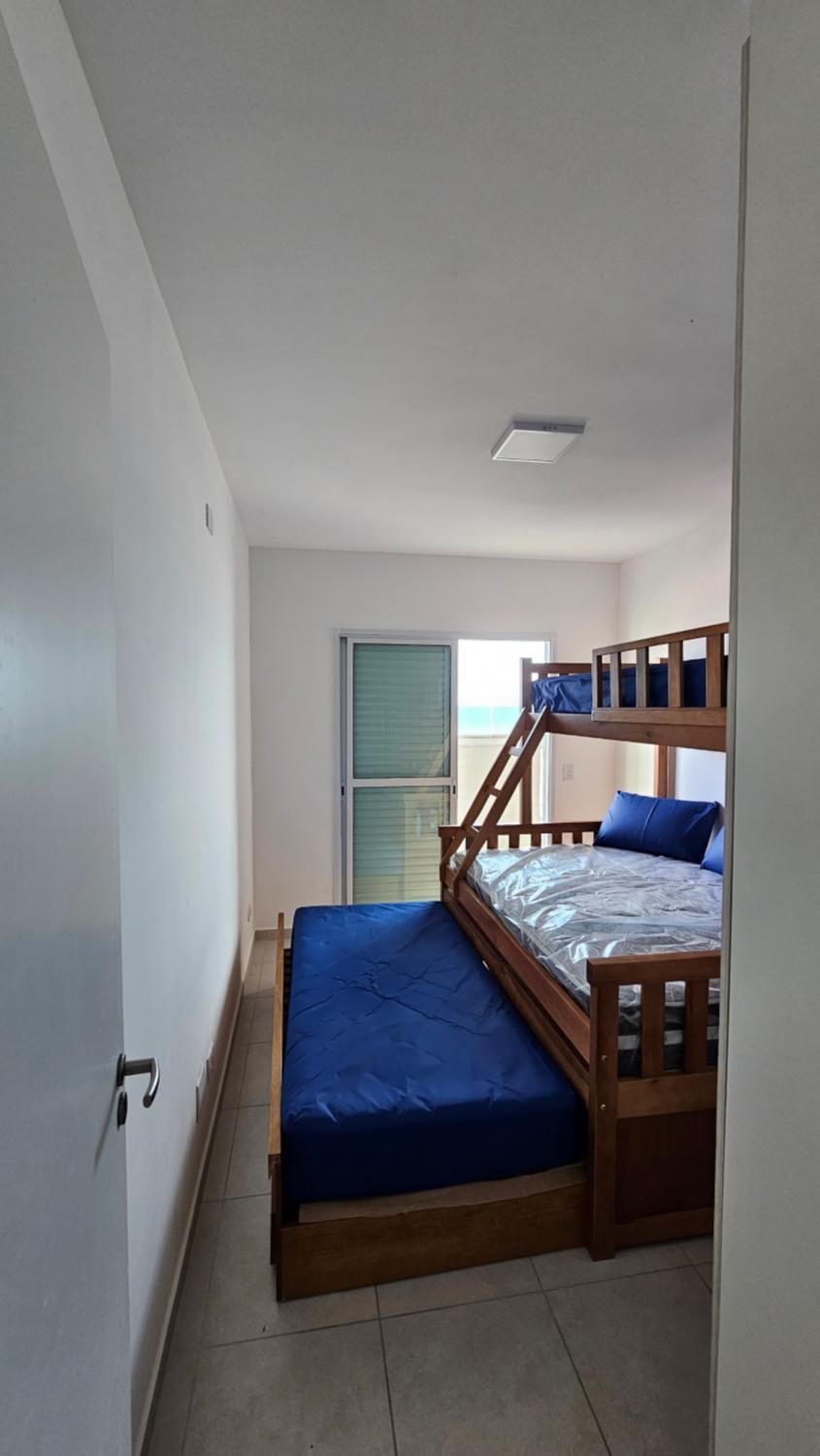 View (from property/room), Bedroom, Sea view, bunk bed