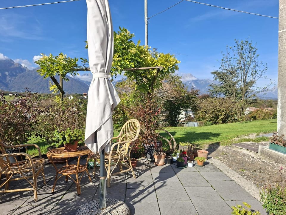 Day, Natural landscape, Garden, Garden view, Mountain view