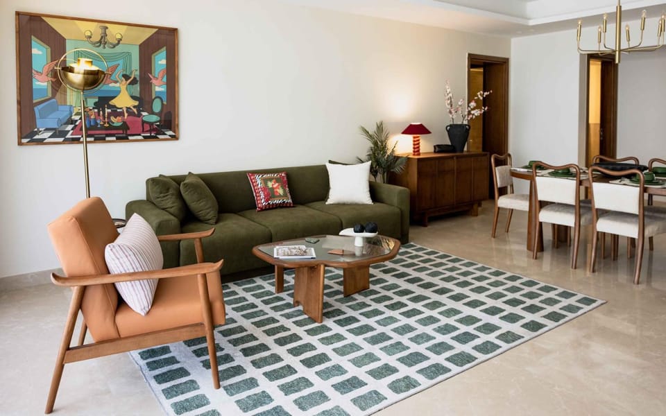 Living room, Dining area