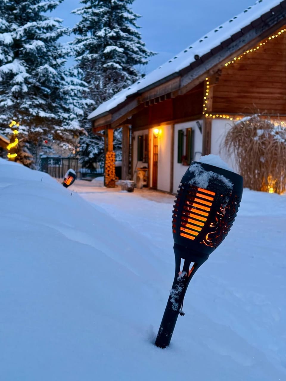 Property building, Winter