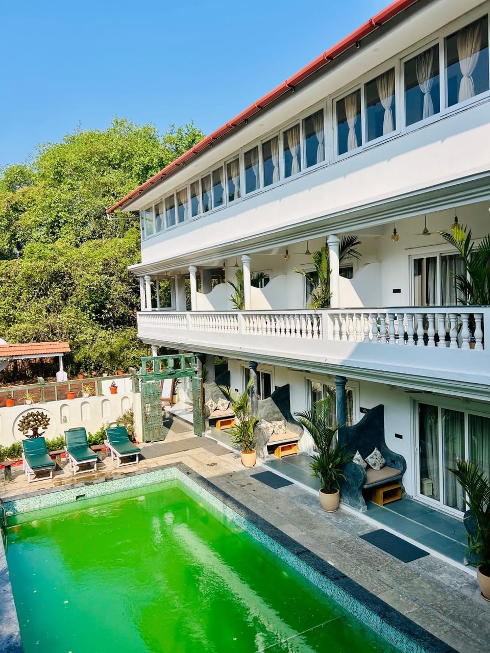 Day, Balcony/Terrace, Pool view, Swimming pool